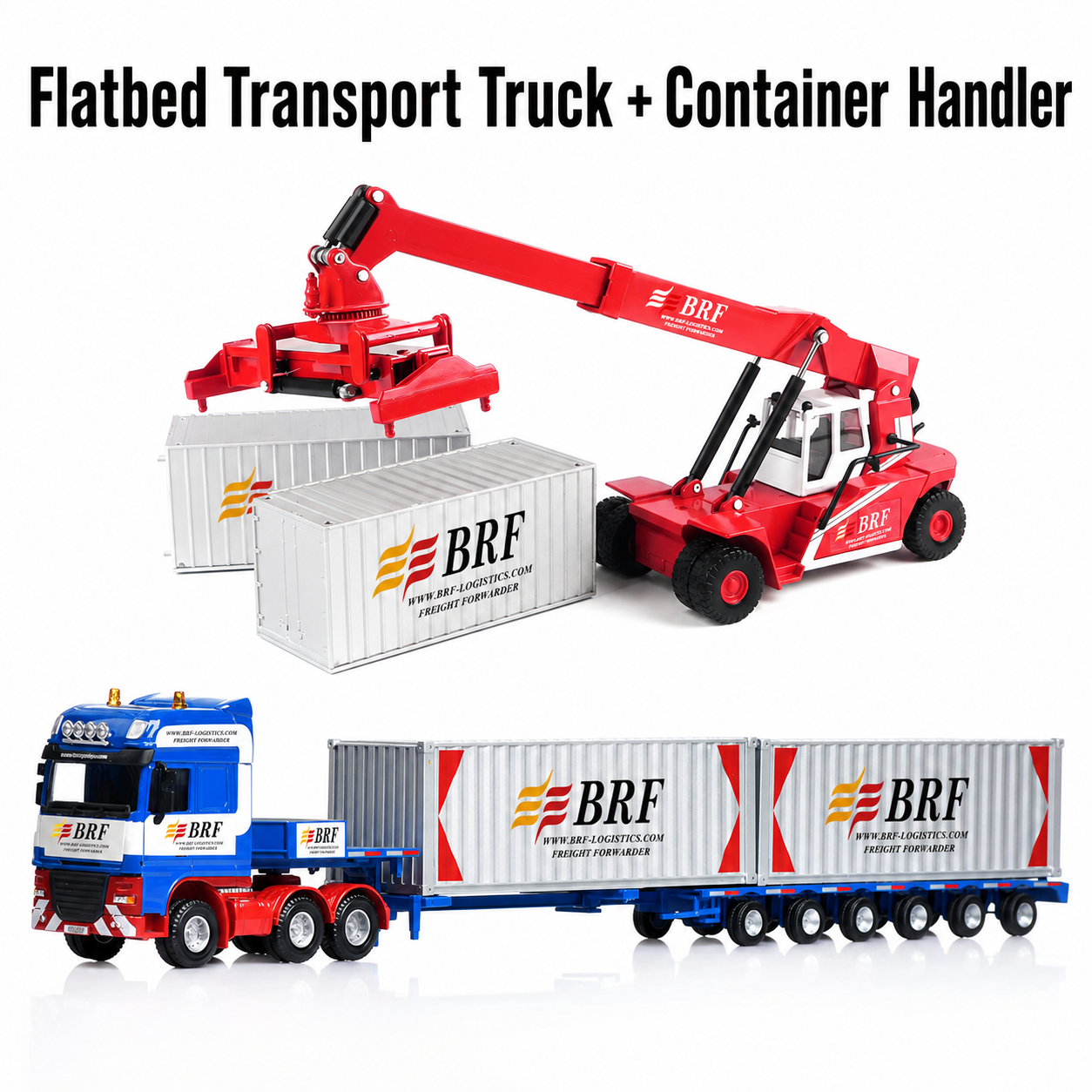 Custom container truck model